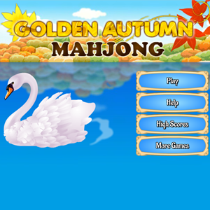 Golden Autumn Mahjong Game.