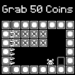 Grab 50 Coins game.