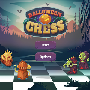 Halloween Chess game.