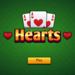 Hearts Card Game.