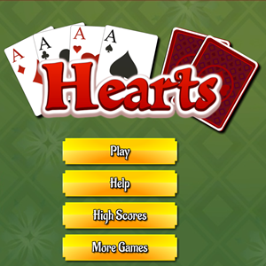 Hearts Card Game.