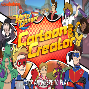 Henry Danger Cartoon Creator game.