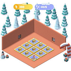 Idle Gifts game.