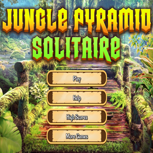 Jungle Pyramid Solitaire.