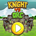 Knight vs Orc.