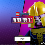 LEGO Marvel Avengers Hero Hustle Game.