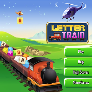Letter Train game.