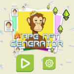 Lit Ape NFT Generator game.