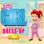 Little Girl Dress Up Game.