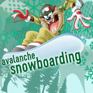 Looney Tunes Avalanche Snowboarding.