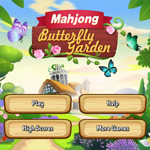 Mahjong Butterfly Garden game.