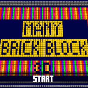 Many Bricks Block 3D.