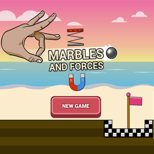 Marbles And Forces game.
