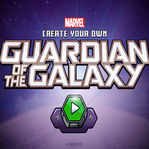 Marvel Create Your Own Guardian of the Galaxy.