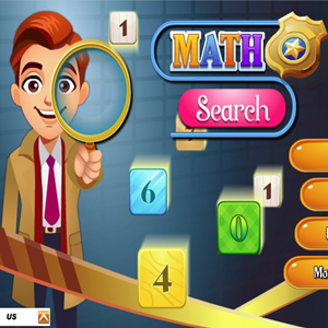 Math Search game.