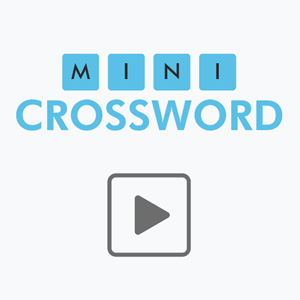 Mini Crossword.