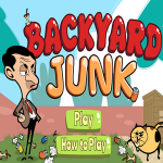 Mr. Bean Backyard Junk Game.