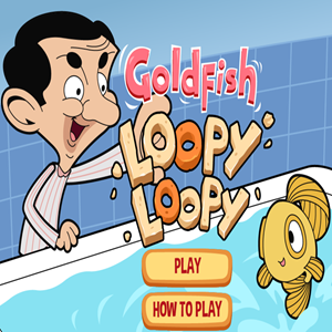 Mr. Bean Goldfish Loopy Loopy Game.