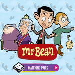 Mr. Bean Matching Pairs Game.