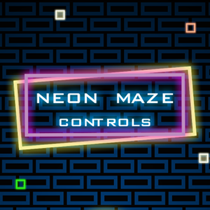 Neon Maze Controls.