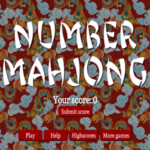 Number Mahjong.