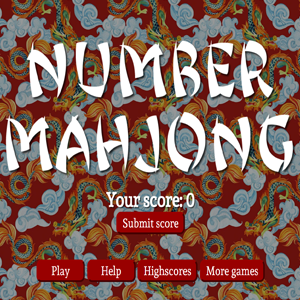 Number Mahjong.