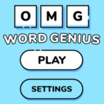 OMG Word Genius game.