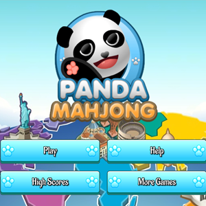 Panda Mahjong Game.