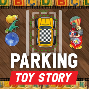 Parking Toy Story.