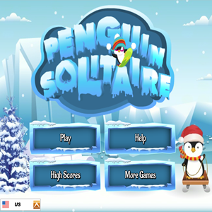 Penguin Solitaire game.