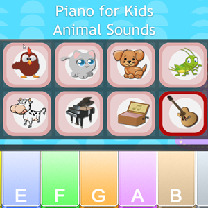 Piano for Kids Animal Sounds.