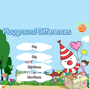Playground Differences game.