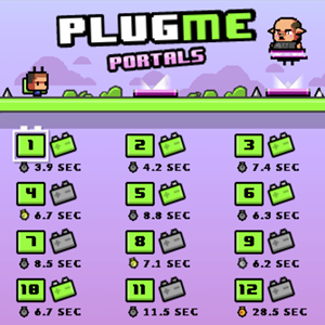 Plug Me Portals Game.