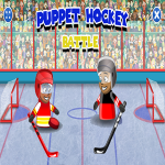 Puppet Hockey Battle.