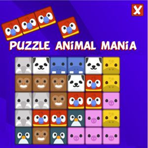 Puzzle Animal Mania game.