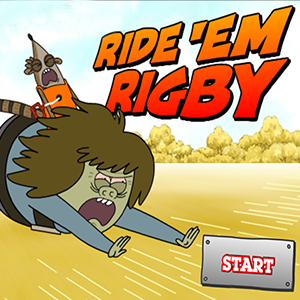 Regular Show Ride Em Rigby.