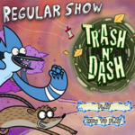 Regular Show Trash and Dash.