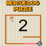 Rescue Dog Puzzle game.