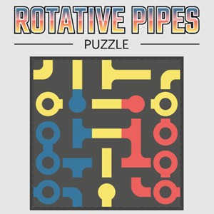 Rotative Pipes Puzzle game.