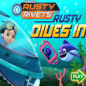 Rusty Rivets Rusty Dives In.