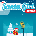 Santa Girl Runner.