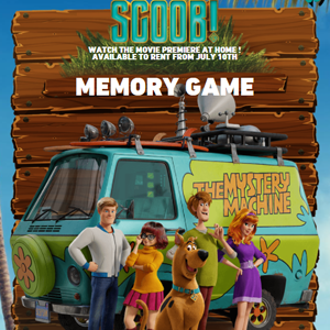 Scooby Doo Scoob Memory Game.