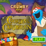 Sesame Street Cookies of the Caribbean Game.