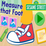 Sesame Street Measure That Foot.