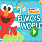 Sesame Street Sesame Puzzles Elmo's World.