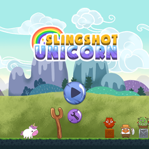 Slingshot Unicorn game.