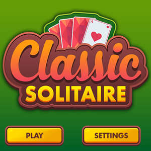 Classic Solitaire Game.