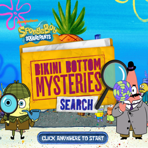 SpongeBob SquarePants Bikini Bottom Mysteries.