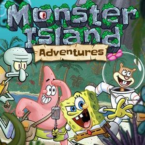 SpongeBob SquarePants Monster Island Adventure Game.