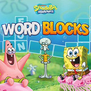 Spongebob Squarepants Word Blocks.